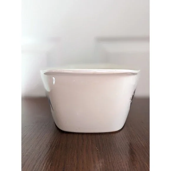 Vintage 60s Villeroy & Boch Viking Fish Casserole Dish MCM Luxembourg 12" NO LID